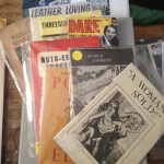 Plethora of dirty pulps and bondage rags