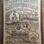 Walter L. Main Circus promotional poster